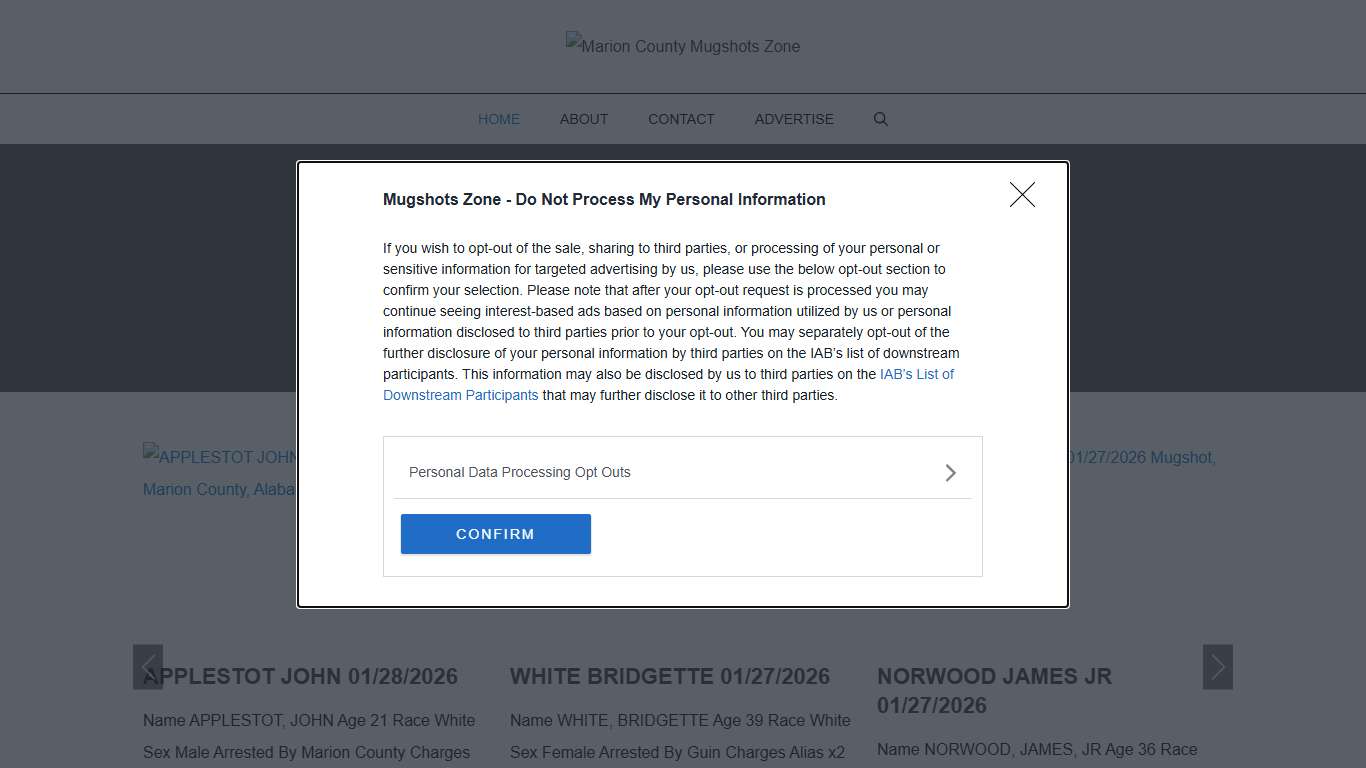 Marion County Mugshots Zone